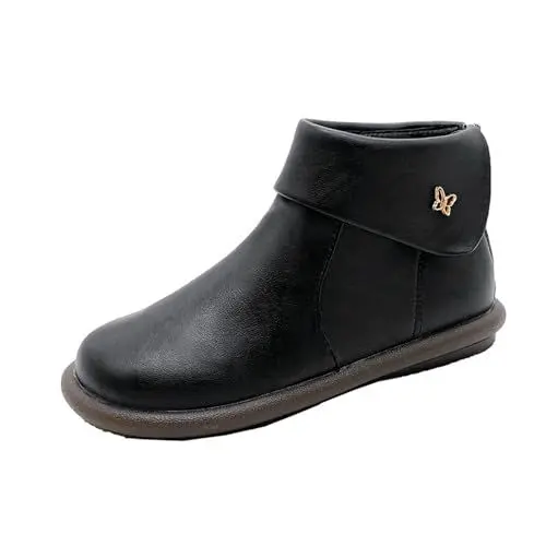 Produktbild: Generisch warehouse deal Cowboystiefel Damen Damen Flach Rutschfeste Laufsohle Casual Spitze Zehe Klobiger Blockabsatz Winter damenschuhe sommer sale damen sandalen sale