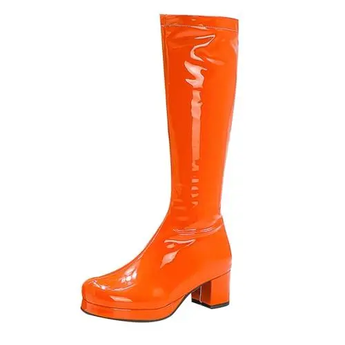 Produktbild: meine bestellungen anzeigen Reitstiefel Damen Damen Klassische Stiefel Elegant Klobiger Blockabsatz Spitze Zehe Langschaft Stief gratis artikel 0 euro 10 euro artikel