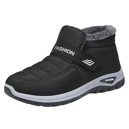 Produktbild: meine bestellungen anzeigen Stiefel Damen Stylisch Praktisch Winterstiefel Damen Damen Flach Rutschfeste Laufsohle Stiefeletten meine bestellungen anzeigen 1 euro artikel