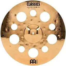 Produktbild: Meinl Cymbals Classics Custom Brilliant Trash Crash — 18 Zoll (Video) Schlagzeug Becken (45,72cm) B12 Bronze, Brilliantes Finish (CC18TRC-B)