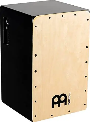 Produktbild: Meinl Percussion Pickup Snarecraft Cajon - Große Trommelkiste mit Tonabnehmer, Snare und Bass Sound - Schlagfläche Baltische Birke (PSC100B)