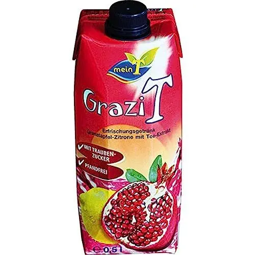 Produktbild: MeinT Granatapfel Zitrone, 0,5 l