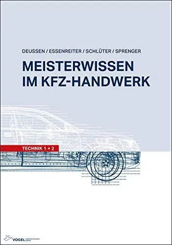 Produktbild: Meisterwissen im Kfz-Handwerk: Technik 1+2