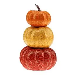 Produktbild: Meiwlong künstliche Gefälscht Realistisch Kürbisse Faux Herbst Saisonal Ernte Lebensecht Gemüse Halloween Dekoration