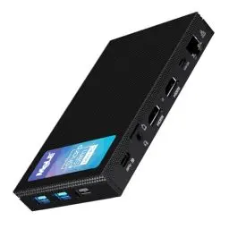 Produktbild: MeLE Quieter4C Lüfterloser Mini PC 16GB LPDDR5 512GB ROM Micro PC Alder Lake N100(bis zu 3.4GHz) Kleiner Formfaktor PC USB-C 2 X HDMI 4K@60 Desktop-Computer mit DREI Bildschirmen