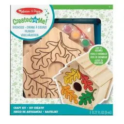 Produktbild: Melissa & Doug 13101 Vogelhausbastelset aus Holz, mehrfarbig