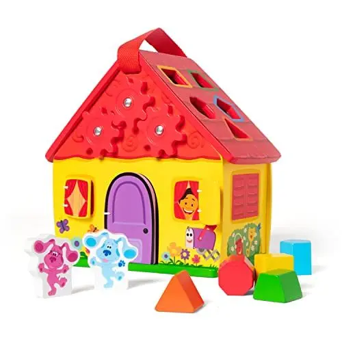 Produktbild: Melissa & Doug 33017 Fantasie Blue's Clues & You Mitnahmehaus aus Holz, Mehrfarbig, Einheitsgröße