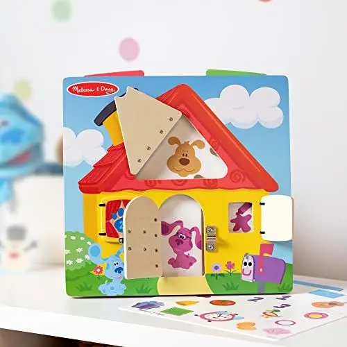 Produktbild: Melissa & Doug Blue’s Clues & You! Spielbrett aus Holz mit Hinweiskarten | Aktivitätsbuch für Kinder | Entwicklungsspiel | 3+ | Geschenk für Jungen oder Mädchen