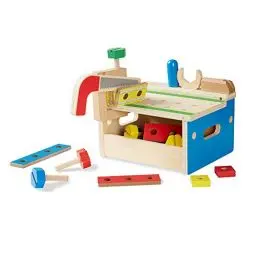 Produktbild: Melissa & Doug Hammer and Saw Tool Bench | Pretend Play | Play Set | 3+ | Gift for Boy or Girl
