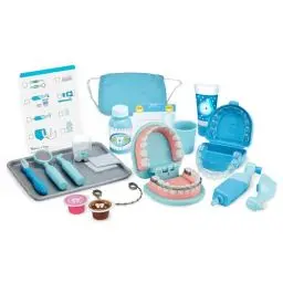 Produktbild: Melissa & Doug Super Smile Zahnarzt-Spielset mit umfangreichem, realistischem Zubehör, 26 Teile, für Kinder ab 3 Jahren