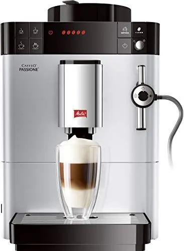 Produktbild: Melitta Caffeo Passione F530-101, Kaffeevollautomat mit Auto-Cappuccinatore-System, Silber