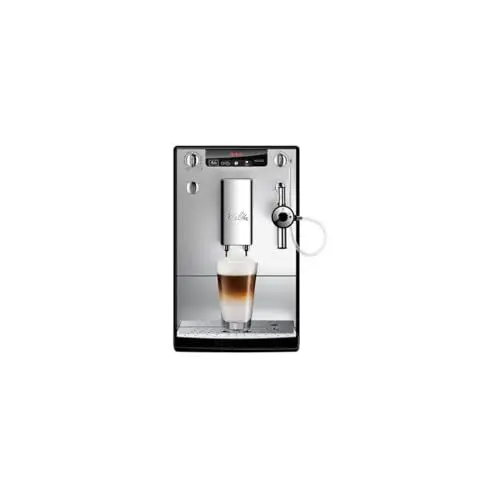 Produktbild: Melitta Solo & Perfect Milk – Kaffeevollautomat mit Milchsystem, Cappuccino Maschine für z. B. Kaffee oder Cappuccino, silber