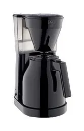 Produktbild: Melitta Easy Therm - Kaffeemaschine mit Thermokanne, Filterkaffeemaschine mit Tropfstopp, für bis zu 8 Tassen Kaffee, schwarz