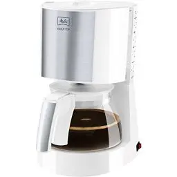 Produktbild: Melitta Enjoy Top - Filterkaffeemaschine - mit Glaskanne - Tropfstopp - 10 Tassen - Weiß (1017-03)