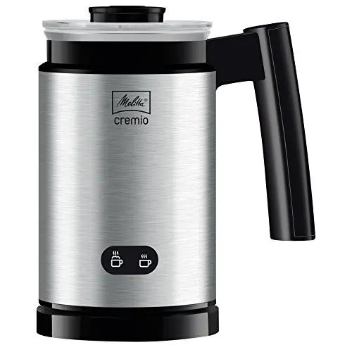 Produktbild: Melitta, Milchschäumer, Für kalte und warme Milch, Antihaftbeschichteter Behälter, CREMIO, Edelstahl, 1014-03, 215638, Größe Unica