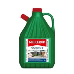 Produktbild: MELLERUD Grünbelag Entferner | 1 x 5 l | Effizientes Reinigungsmittel zum Entfernen von Algen und Grünbelag