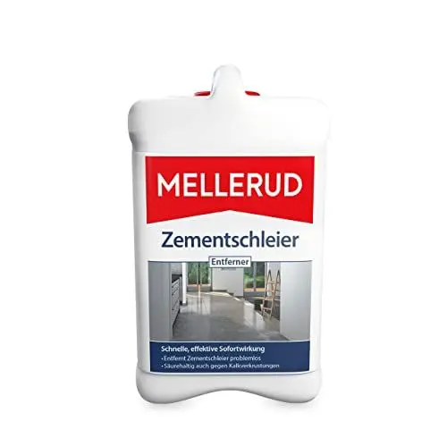 Produktbild: MELLERUD Zementschleier Entferner | 1 x 2,5 l | Effizientes Reinigungsmittel gegen Zementschleier, Zementreste und viele weitere Verschmutzungen