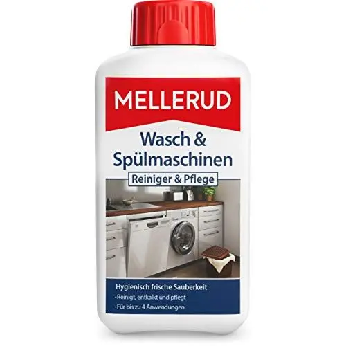 Produktbild: Mellerud Wasch & Spülmaschinen Reiniger & Pflege | 1 x 0,5 l | Wirkungsvolles Mittel zur Entkalkung und Pflege von Wasch- und Spülmaschinen