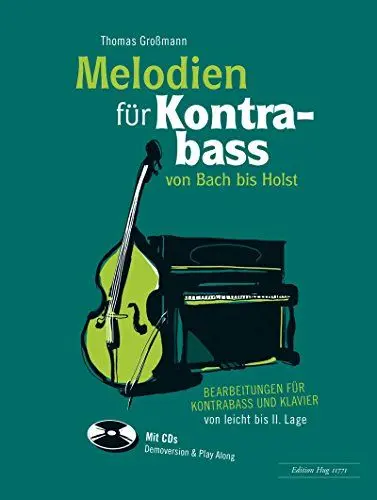 Produktbild: Melodien für Kontrabass von Bach bis Holst