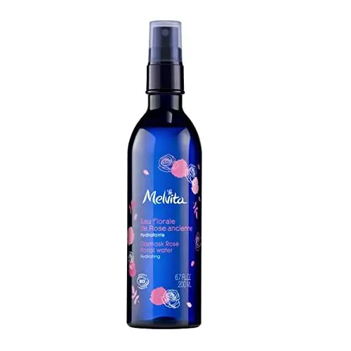 Produktbild: Melvita – Bio-Orangenblütenwasser – Erfrischende Feuchtigkeitslotion – Ohne Parfüm – 100% natürlich – Bio-zertifiziert und vegan – Flasche 200 ml