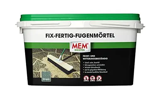 Produktbild: MEM Fix & Fertig Fugenmörtel steingrau 25kg