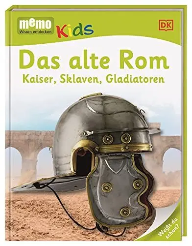 Produktbild: memo Kids. Das alte Rom: Kaiser, Sklaven, Gladiatoren. Spannendes Wissen zum Selberlesen. Für Leseanfänger und Kinder ab 6 Jahren