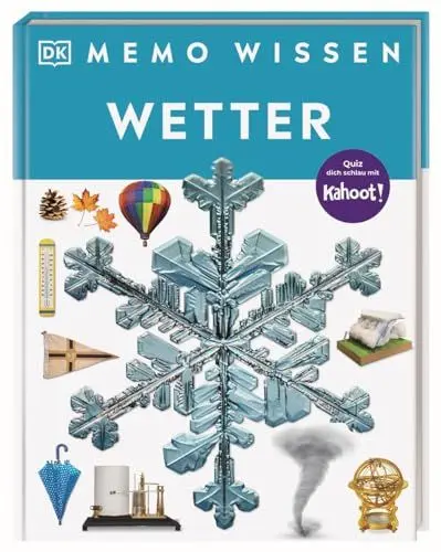 Produktbild: memo Wissen. Wetter: Wolken, Stürme, Blitze: Kompetentes Sachwissen und kahoot-Quizfragen. Für Kinder ab 8 Jahren