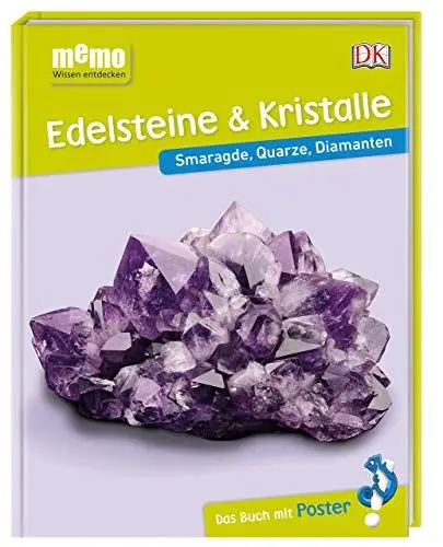 Produktbild: memo Wissen entdecken. Edelsteine & Kristalle: Smaragde, Quarze, Diamanten. Das Buch mit Poster!