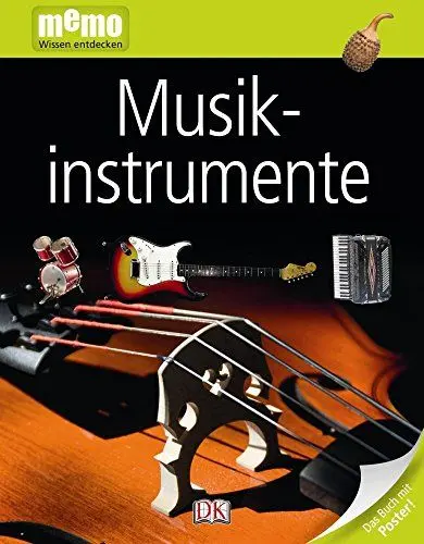 Produktbild: memo Wissen entdecken. Musikinstrumente: Das Buch mit Poster!