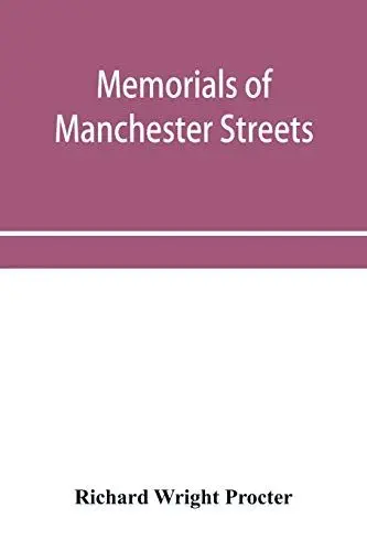 Produktbild: Memorials of Manchester streets