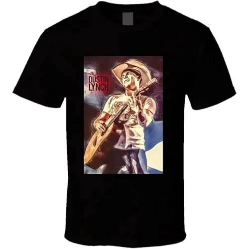 Produktbild: Men t-Shirt Dustin Lynch Fan T Shirt Tshirt Size M