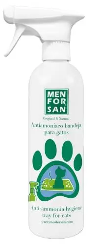 Produktbild: MENFORSAN Anti-Ammoniak Katzentabletts, 500 ml, entfernt Geruch aus dem Urin, ungiftig