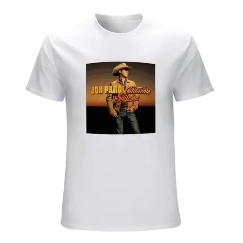Produktbild: Men's California Sunrise Dirt On My Boots Jon Pardi t Shirt White M