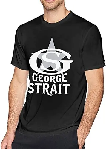 Produktbild: Mens Classic George Strait T Shirts Black T-Shirts & Hemden(XX-Large)