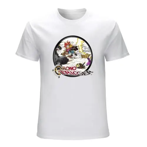 Produktbild: Men's Cuo Chrono Trigger Game Unisex T-Shirt White L