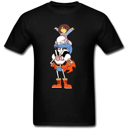 Produktbild: Men's Latest Undertale Sans and Papyrus T Shirt Size XXL