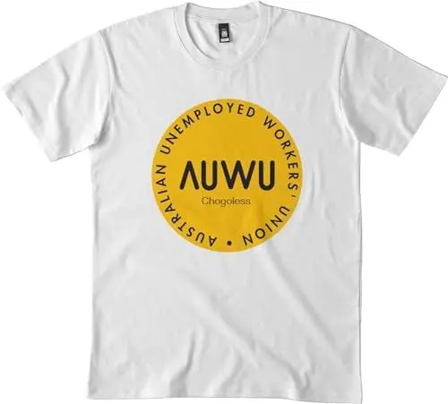 Produktbild: Men's The AUWU Dot Logo DMN t-Shirt bl White XXXL
