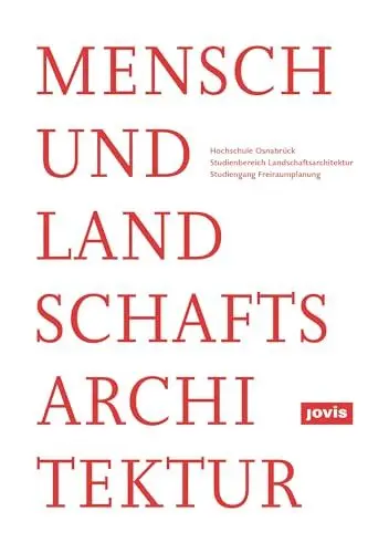 Produktbild: Mensch und Landschaftsarchitektur