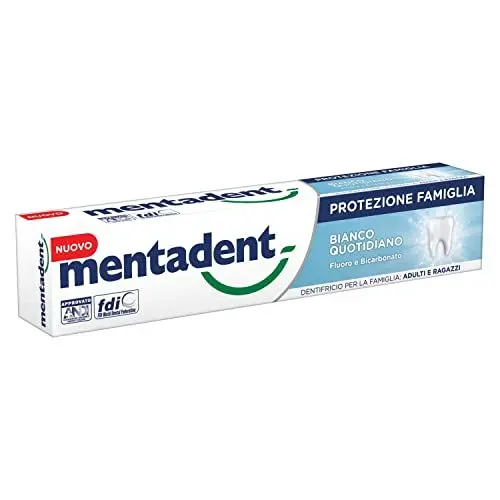 Produktbild: Mentadent Zahnpasta Schutz Familie Weiß, 75 ml