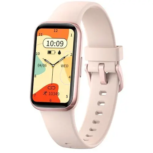 Produktbild: meoonley Fitnessuhr mit Schrittzähler Pulsmesser Schlafmonitor Fitness Tracker Smartwatch Armband IP68 Wasserdicht Pulsuhr Sportuhr kompatibel mit Android ios für Damen und Herren Kinder