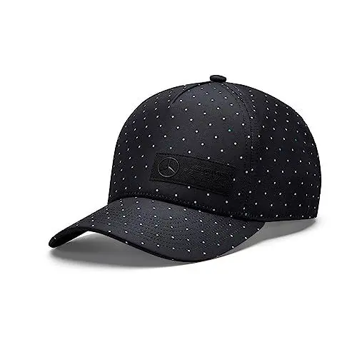 Produktbild: MERCEDES AMG PETRONAS Formula One Team - Gepunktete Kappe - Schwarz - Unisex - Größe: Einheitsgröße