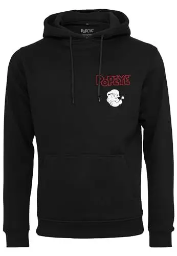 Produktbild: MERCHCODE Herren Popeye Don't Bro Me Kapuzenpullover, Black, L