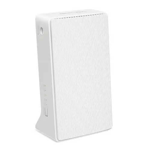 Produktbild: Mercusys MB110-4G LTE Router, 4G Router unterstützt SIM Karten, 4G Cat4 bis zu 150 Mbit/s, WLAN 2.4GHz N300, 2X 100 Mbps Ports, Plug and Play, bis zu 32 Geräte, MERCUSYS App
