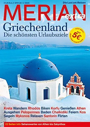Produktbild: MERIAN Griechenland extra: Die schönsten Urlaubsziele (MERIAN Hefte)