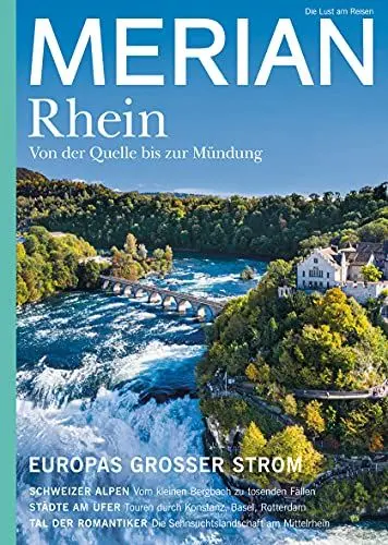 Produktbild: MERIAN Magazin Der Rhein 06/21: Von der Quelle bis zur Mündung. Europas großer Strom (MERIAN Hefte)