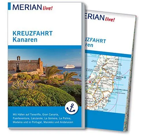 Produktbild: MERIAN live! Reiseführer Kreuzfahrt Kanaren: Mit Häfen auf Teneriffa, Fuerteventura, Lanzarote, La gomera, La Palma, Gran Canaria, Madeira und in Portugal, Marokko und Andalusien