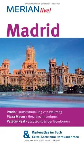 Produktbild: MERIAN live! Reiseführer Madrid: Mit Kartenatlas im Buch und Extra-Karte zum Herausnehmen