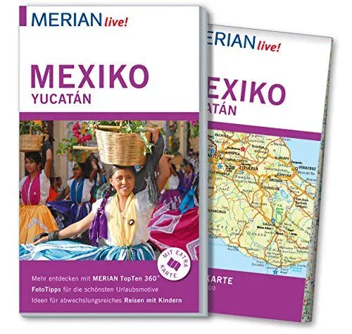 Produktbild: MERIAN live! Reiseführer Mexiko Yucatán: Mit Extra-Karte zum Herausnehmen