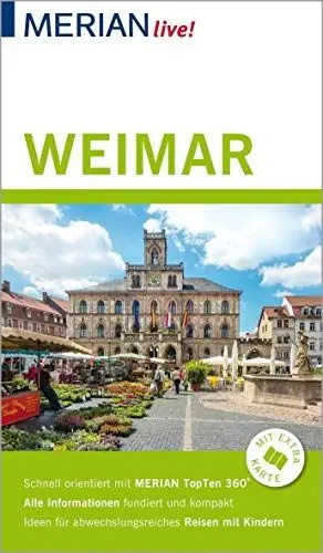 Produktbild: MERIAN live! Reiseführer Weimar: Mit Extra-Karte zum Herausnehmen