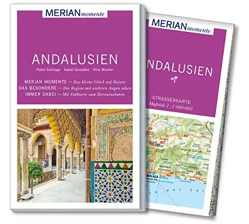 Produktbild: MERIAN momente Reiseführer Andalusien: Mit Extra-Karte zum Herausnehmen